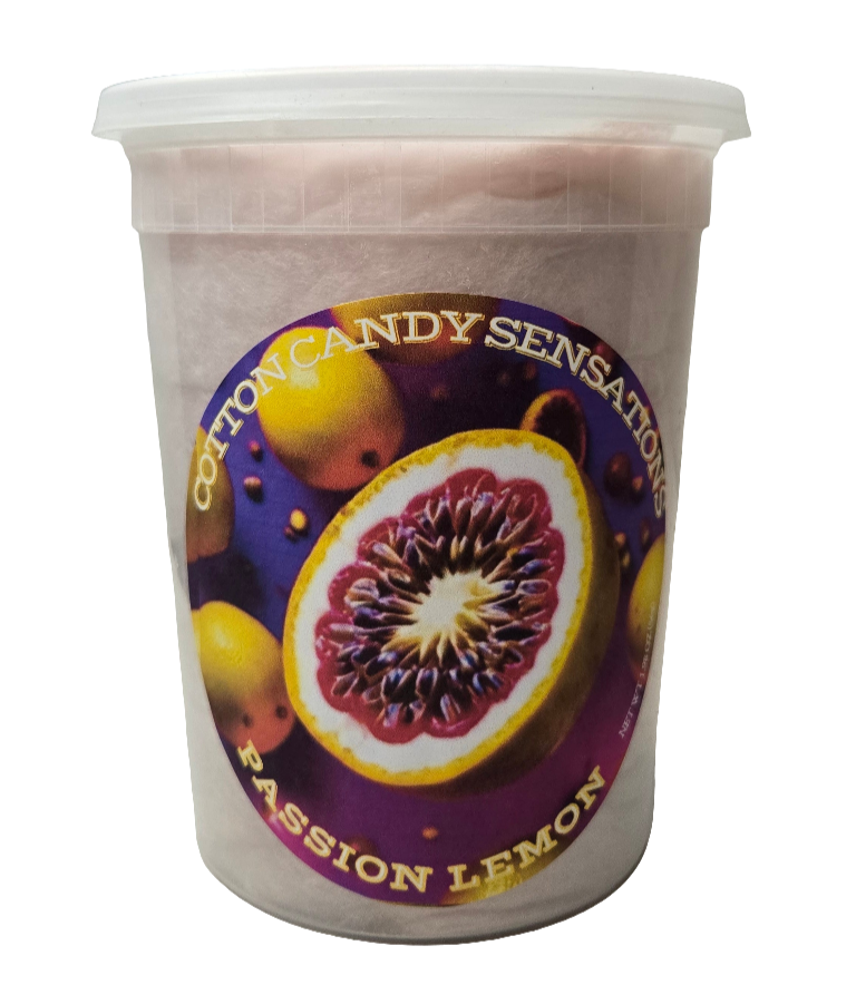 Passion Lemon Gourmet Cotton Candy