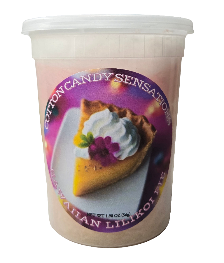 Hawaiian Lilikoi Pie Gourmet Cotton Candy