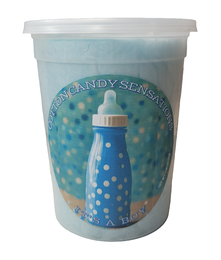 Special Event 50 Count Bundle Package It's A Boy Gourmet Cotton Candy