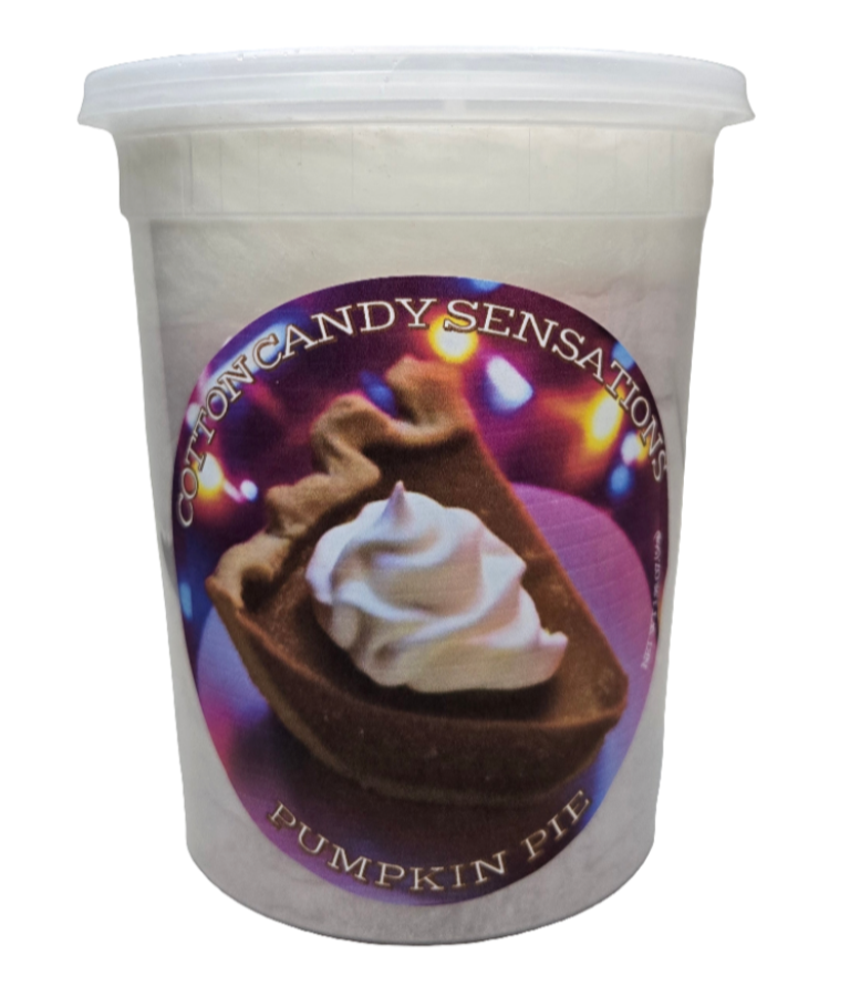 Pumpkin Pie Gourmet Cotton Candy