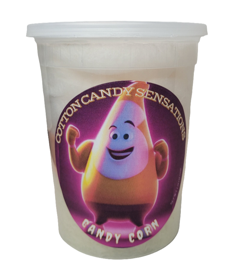 Halloween Series Candy Corn Gourmet Cotton Candy
