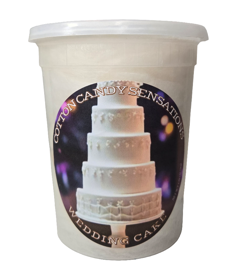 Wedding Cake Gourmet Cotton Candy