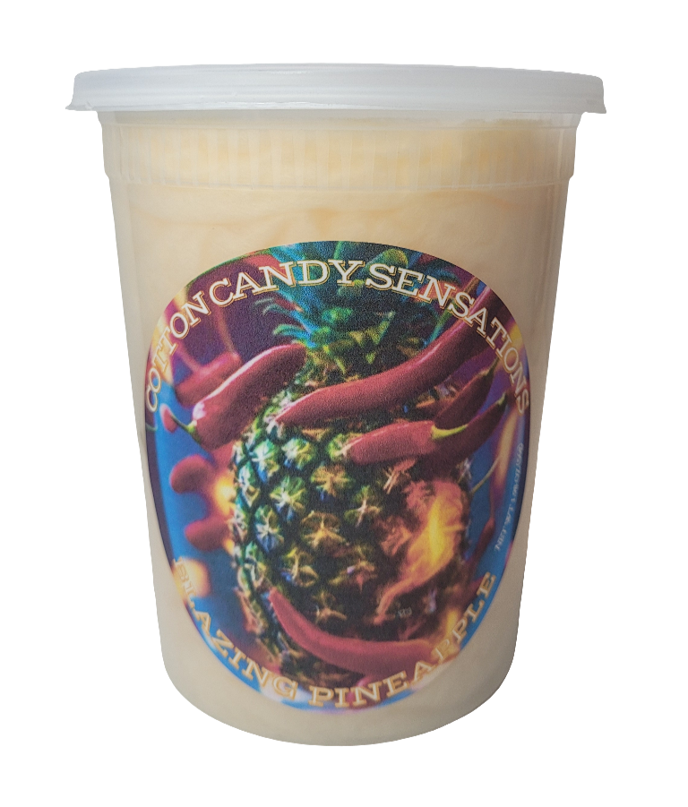 š„Blazing Pineapple Gourmet Cotton Candy