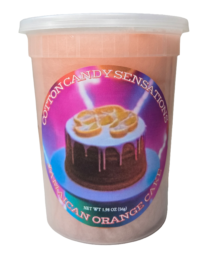 Jamaican Orange Cake Gourmet Cotton Candy
