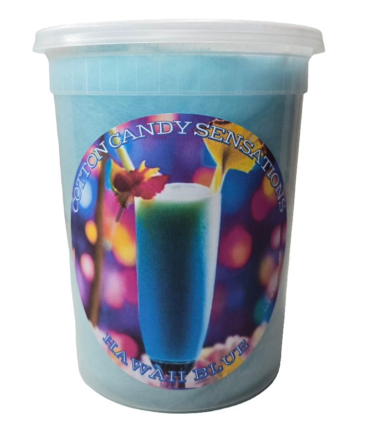 Hawaii Blue Gourmet Cotton Candy