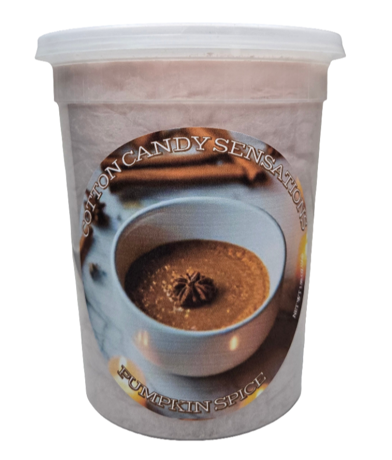 Pumpkin Spice Gourmet Cotton Candy