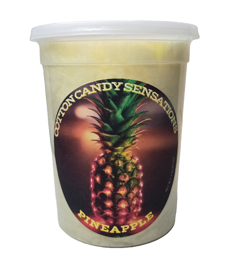 Pineapple Gourmet Cotton Candy