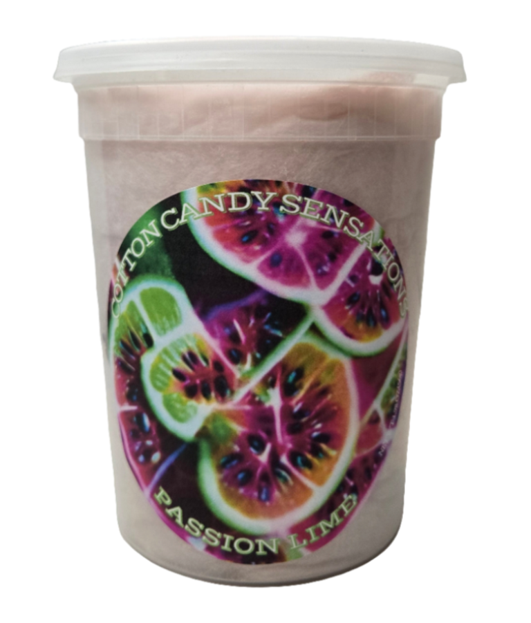 Passion Lime Gourmet Cotton Candy