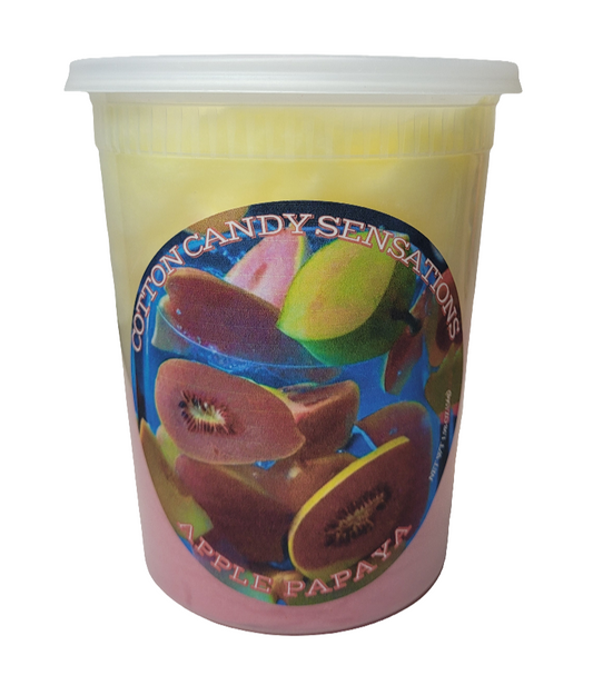 Apple Papaya Gourmet Cotton Candy