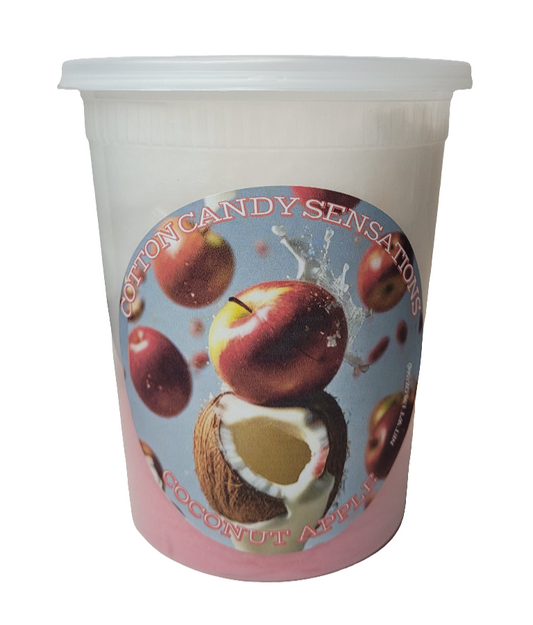 Coconut Apple Gourmet Cotton Candy