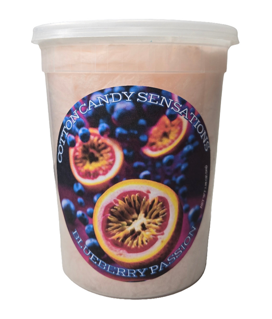 Blueberry Passion Gourmet Cotton Candy