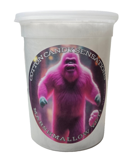 E.T. Series Marshmallow Yeti Gourmet Cotton Candy