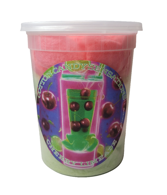 Cherry Limeade Gourmet Cotton Candy