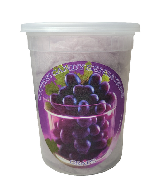 Grape Gourmet Cotton Candy