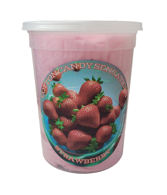 Strawberry Gourmet Cotton Candy