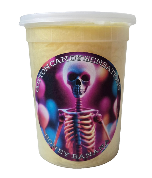 Halloween Series Boney Banana Gourmet Cotton Candy