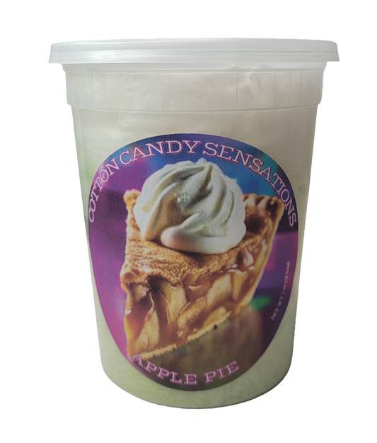 Apple Pie Gourmet Cotton Candy