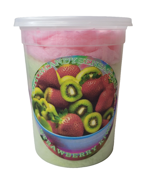 Strawberry Kiwi Gourmet Cotton Candy