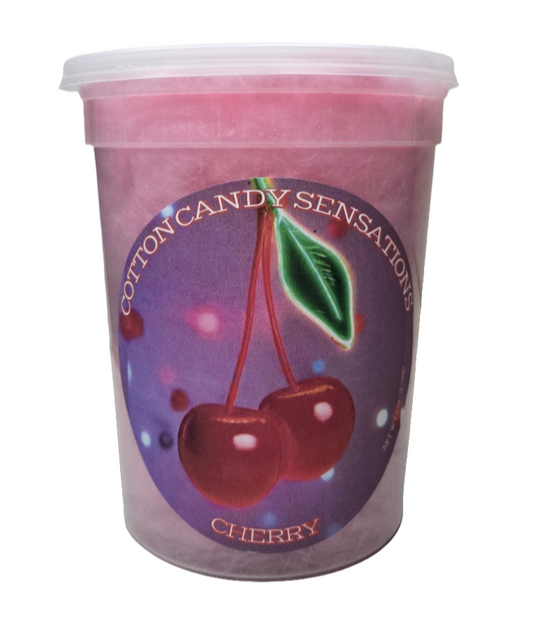 Cherry Gourmet Cotton Candy