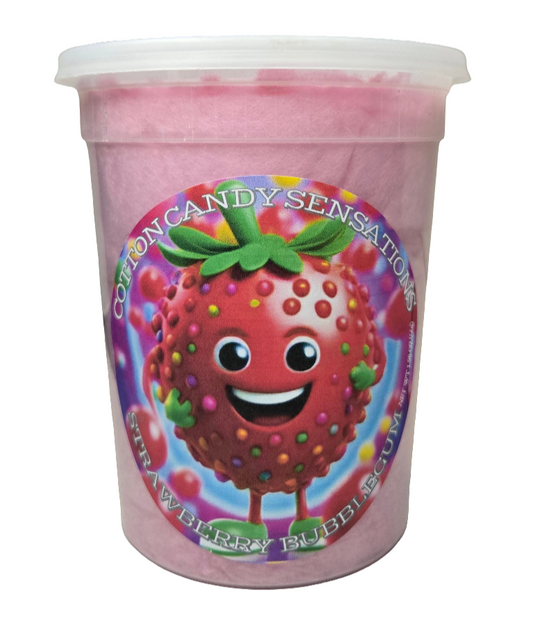 Strawberry Bubblegum Gourmet Cotton Candy