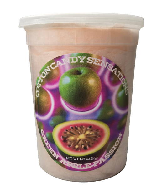 Green Apple Passion Gourmet Cotton Candy