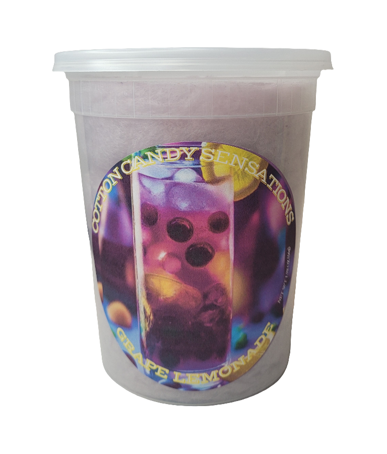 Grape Lemonade Gourmet Cotton Candy