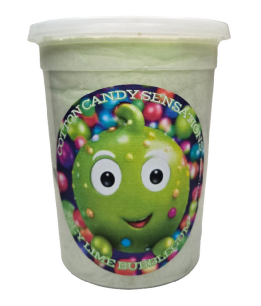 Key Lime Bubblegum Gourmet Cotton Candy