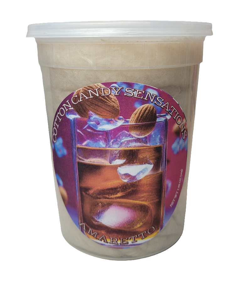 Amaretto Gourmet Cotton Candy