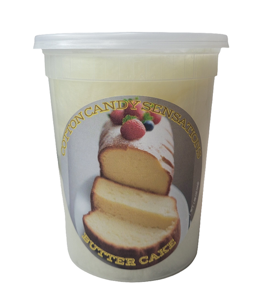 Butter Cake Gourmet Cotton Candy