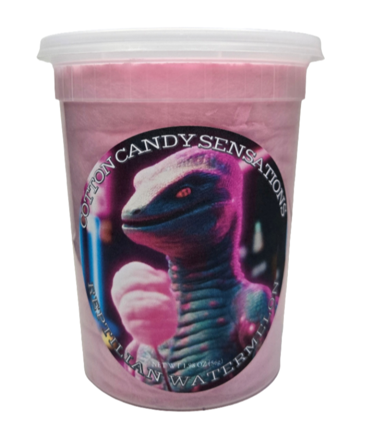 E.T. Series Reptilian Watermelon Gourmet Cotton Candy