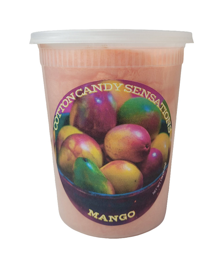 Mango Gourmet Cotton Candy