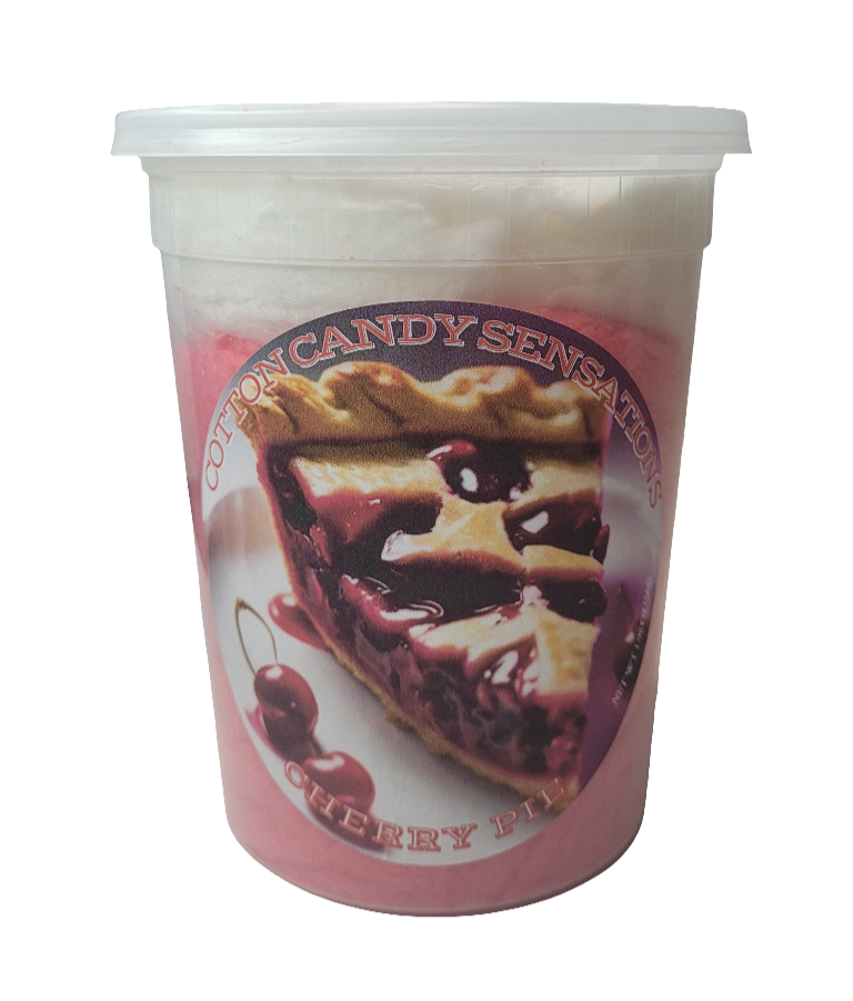 Cherry Pie Gourmet Cotton Candy