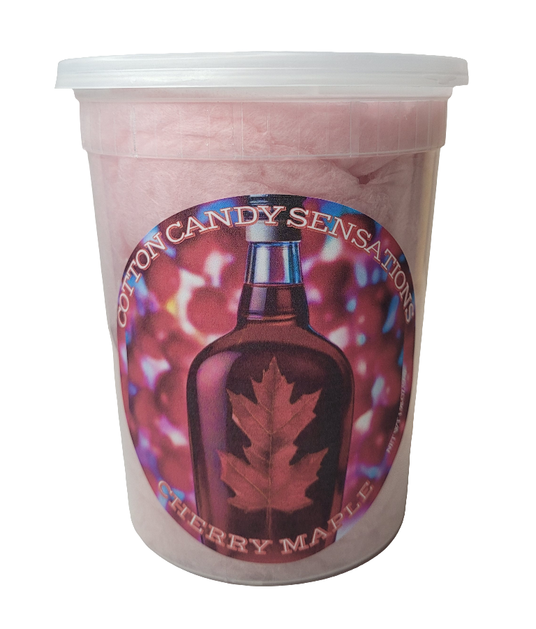 Cherry Maple Gourmet Cotton Candy