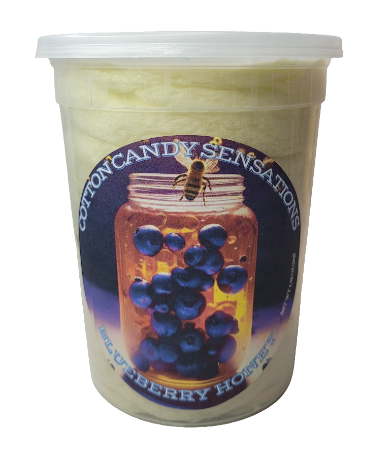 Blueberry Honey Gourmet Cotton Candy