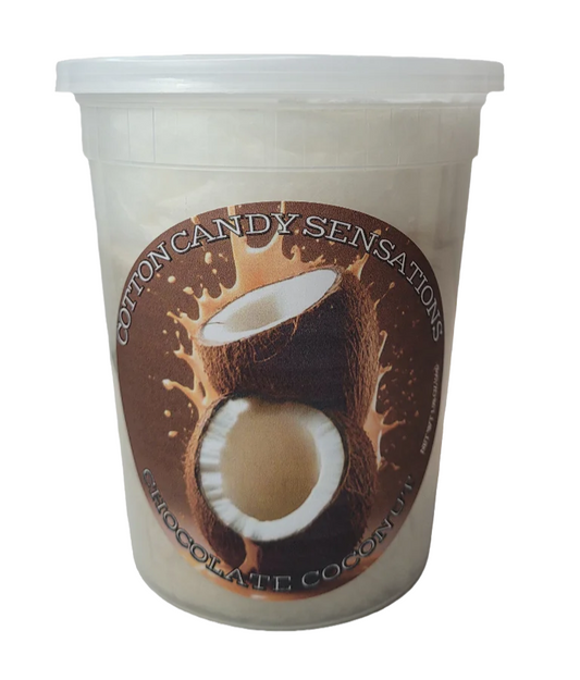 Chocolate Coconut Gourmet Cotton Candy