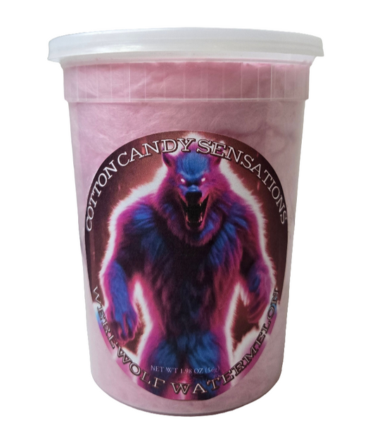 Halloween Series Werewolf Watermelon Gourmet Cotton Candy