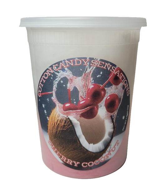 Cherry Coconut Gourmet Cotton Candy