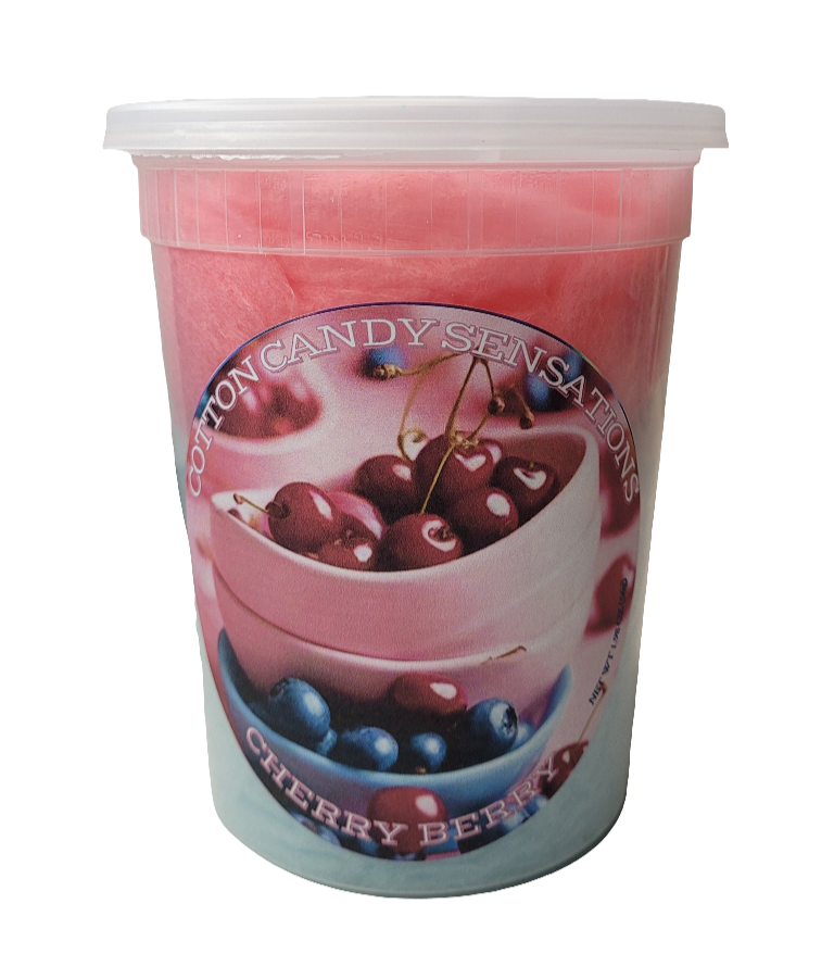 Cherry Berry Gourmet Cotton Candy