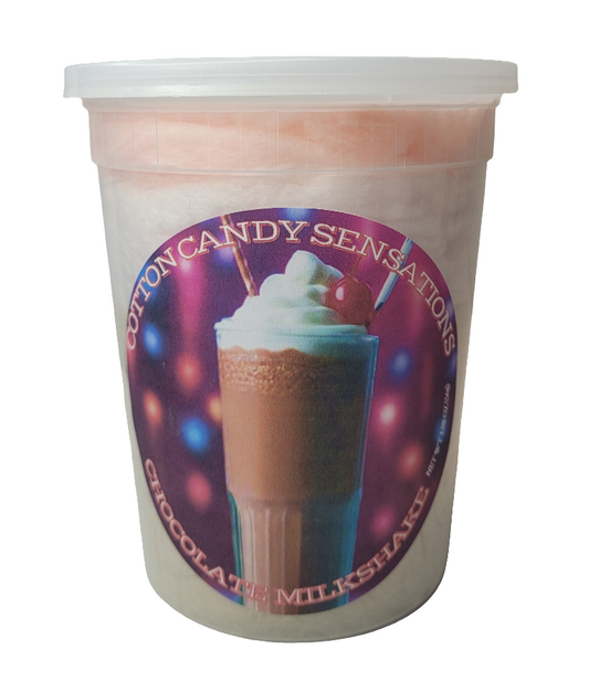 Chocolate Milkshake Gourmet Cotton Candy