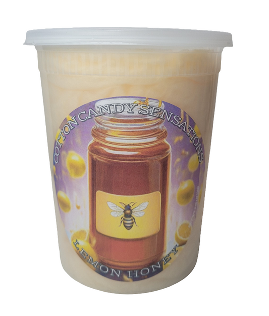 Lemon Honey Gourmet Cotton Candy