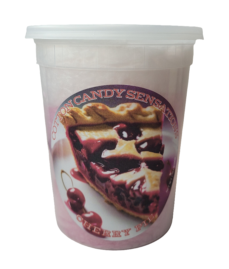 Cherry Pie Gourmet Cotton Candy