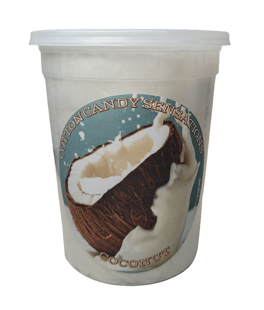 Coconut Gourmet Cotton Candy