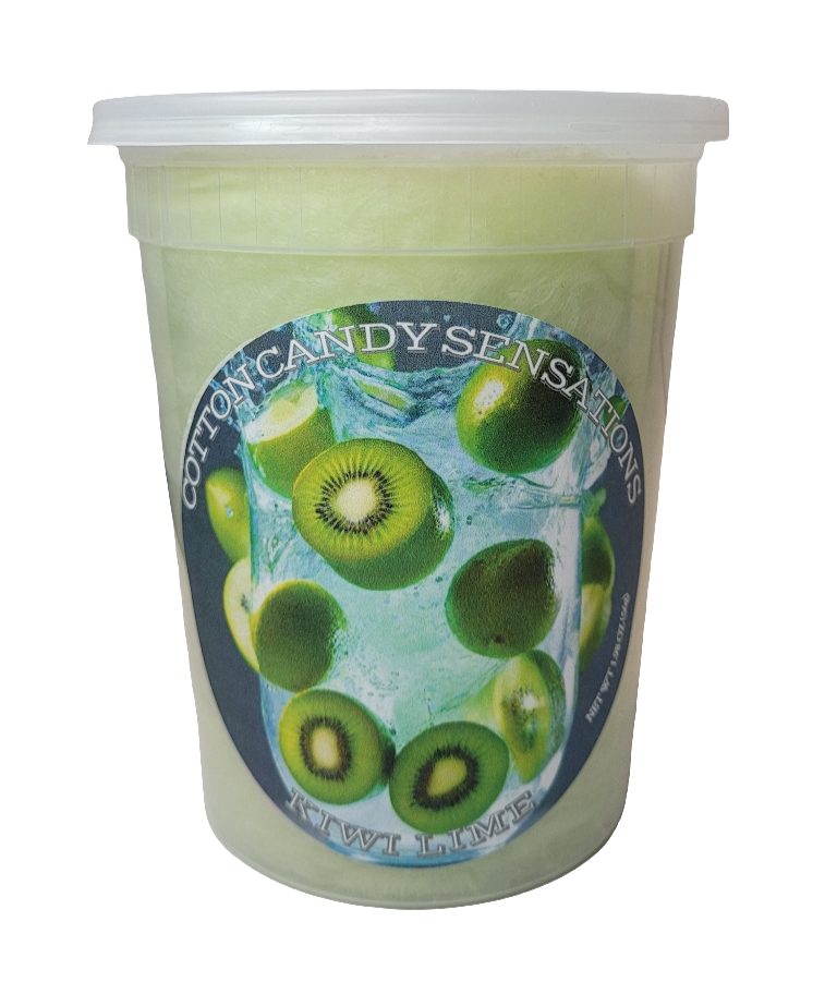 Kiwi Lime Gourmet Cotton Candy