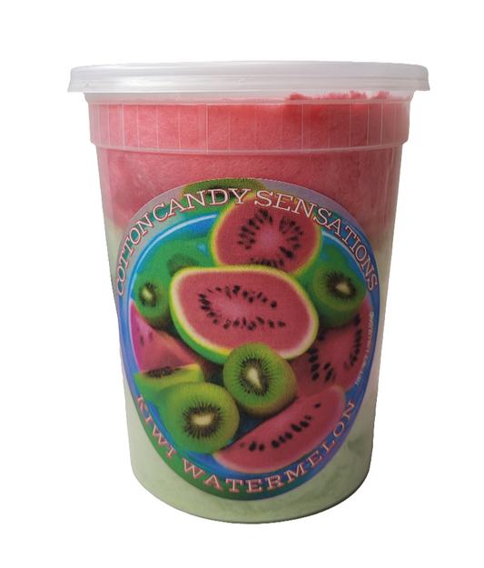 Kiwi Watermelon Gourmet Cotton Candy