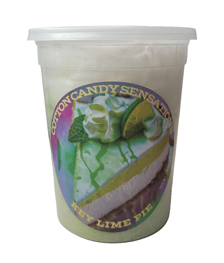 Key Lime Pie Gourmet Cotton Candy