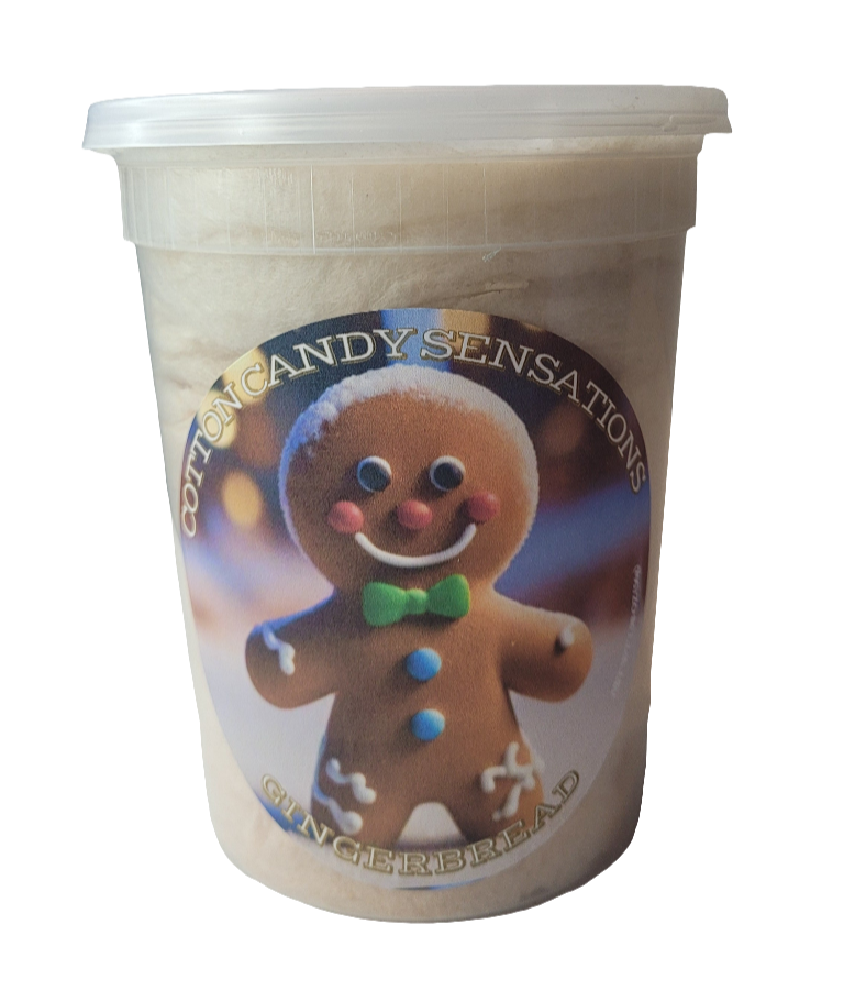 Gingerbread Gourmet Cotton Candy