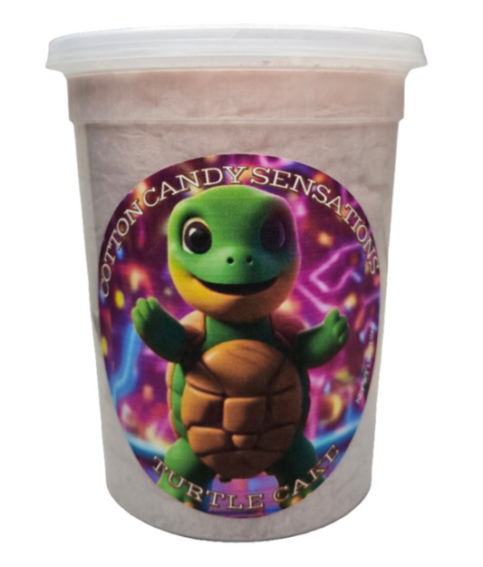 Turtle Cake Gourmet Cotton Candy