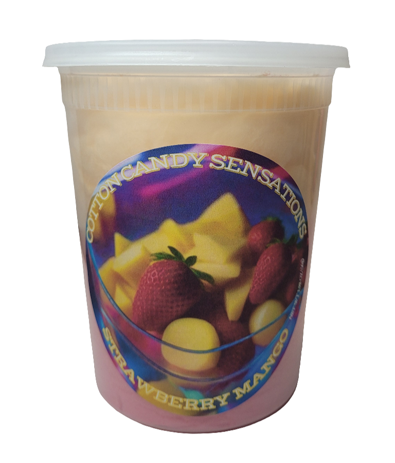 Strawberry Mango Gourmet Cotton Candy