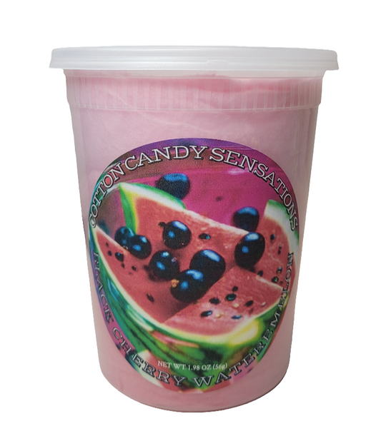 Black Cherry Watermelon Gourmet Cotton Candy