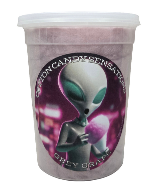 E.T. Series Grey Grape Gourmet Cotton Candy
